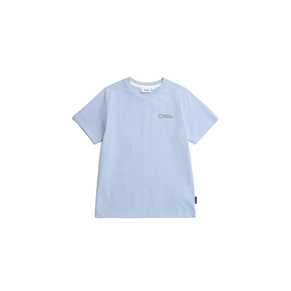 Kids Urban City Architecture Graphic T-Shirt- Storm Blue