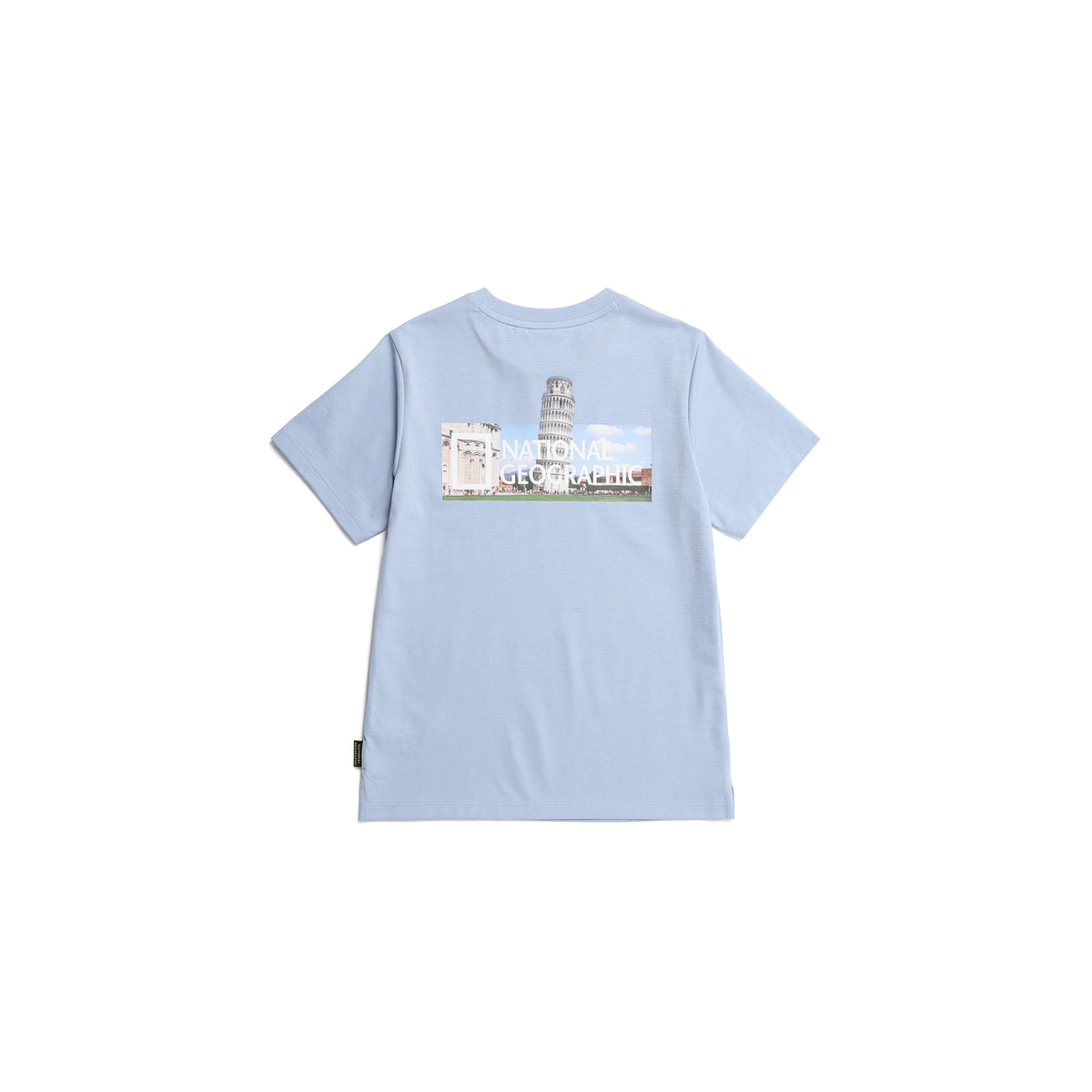 Kids Urban City Architecture Graphic T-Shirt- Storm Blue
