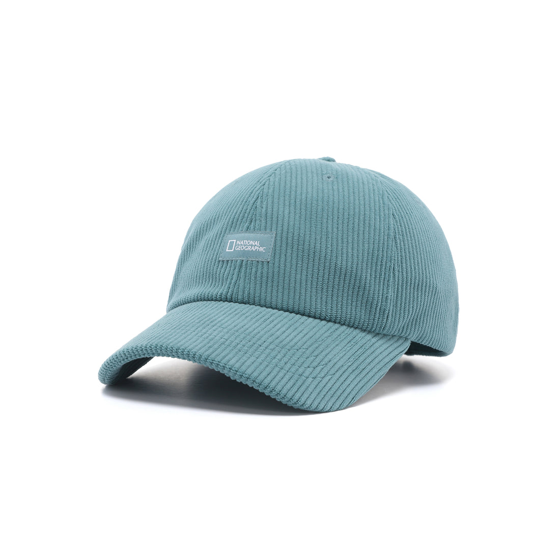 UNISEX CORDUROY BASEBALL CAP- TEAL GREEN