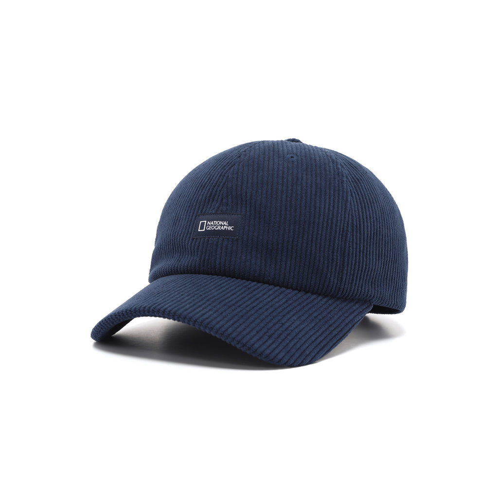 Unisex Corduroy Baseball Cap- Navy