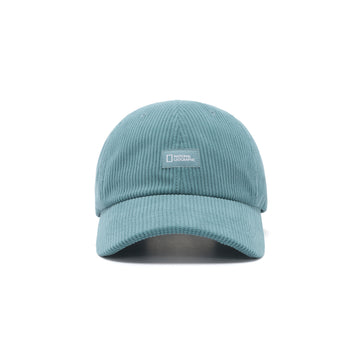 UNISEX CORDUROY BASEBALL CAP- TEAL GREEN