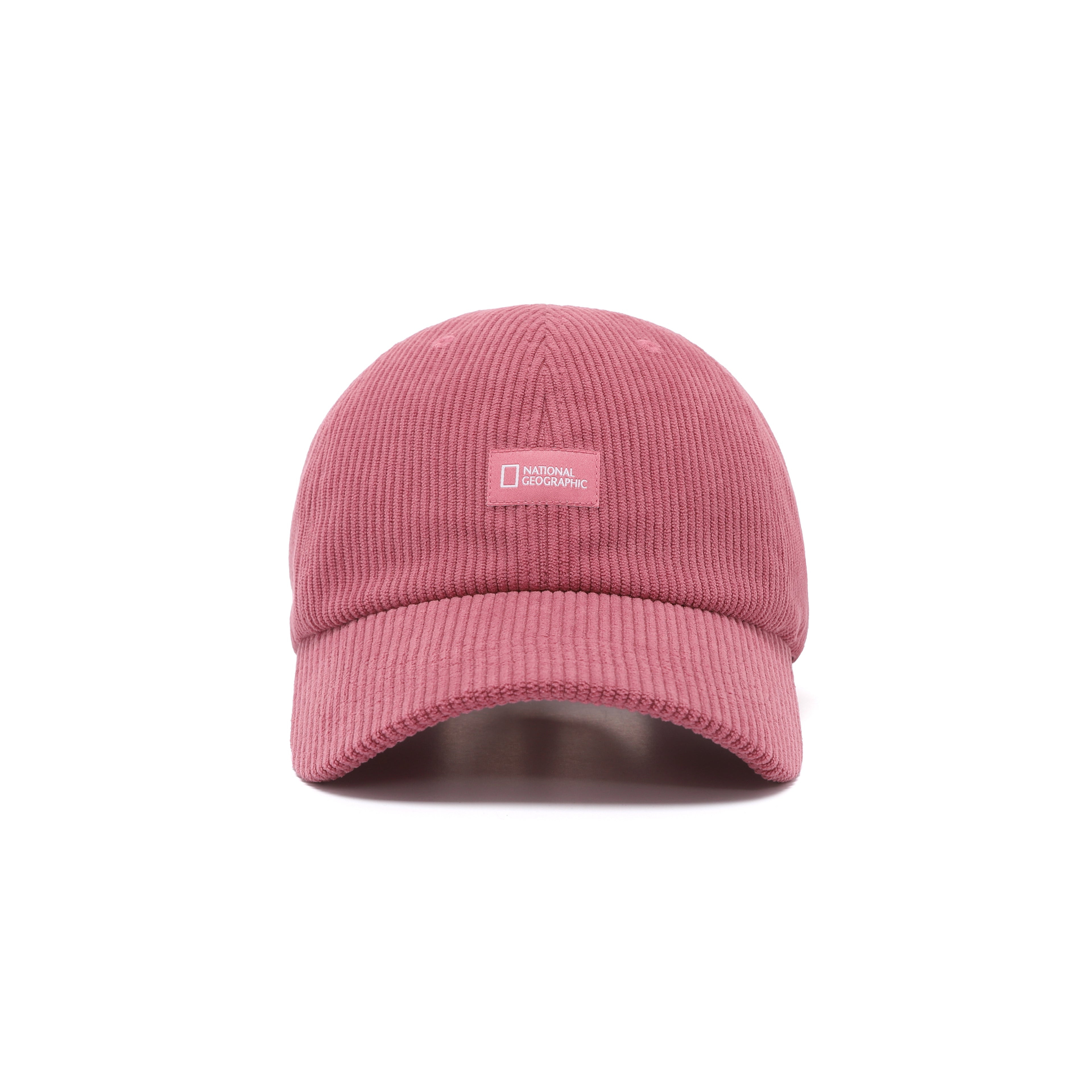 Unisex Corduroy Baseball Cap- D/Pink