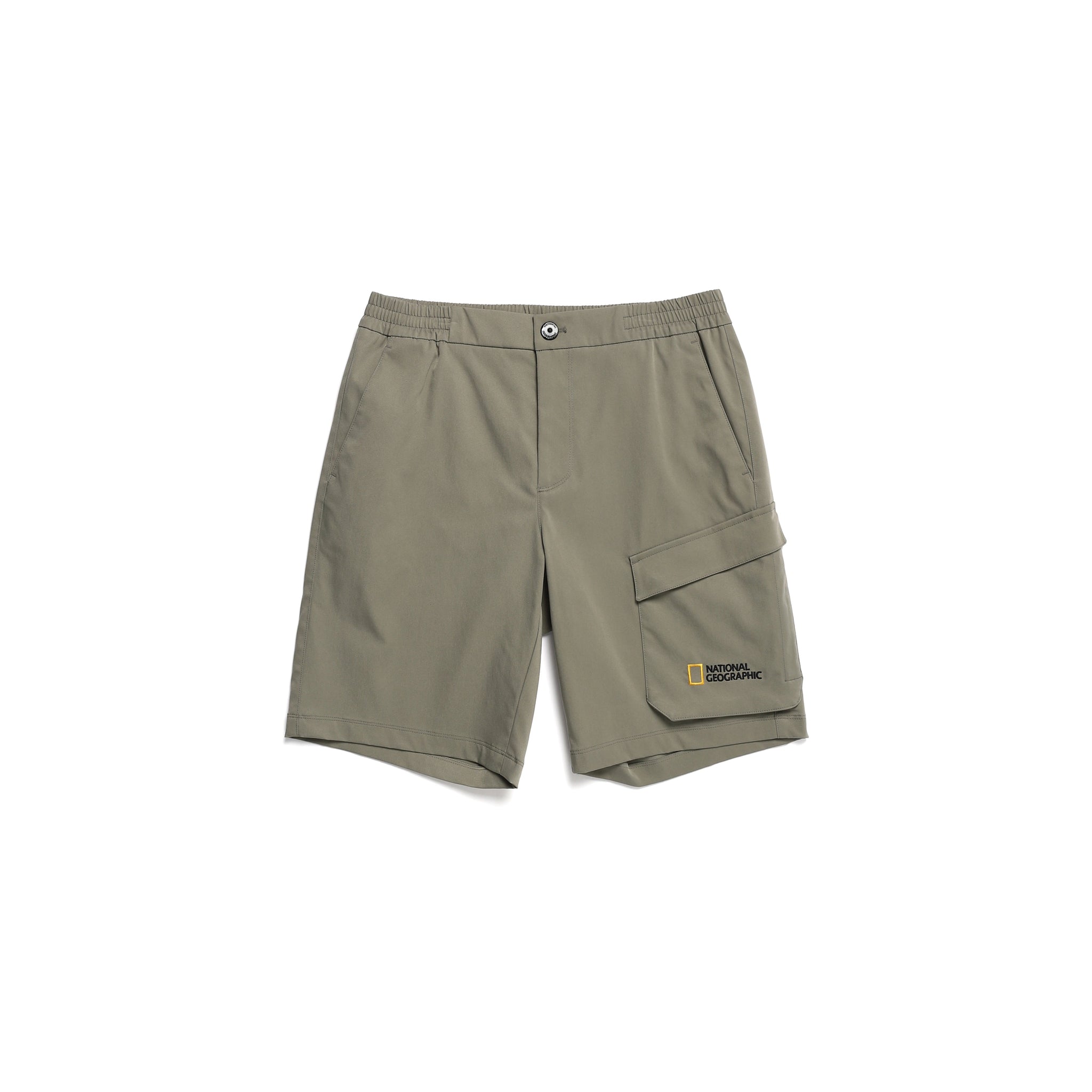 MEN'S SHORTS WITH POCKET- LICHEN KHAKI