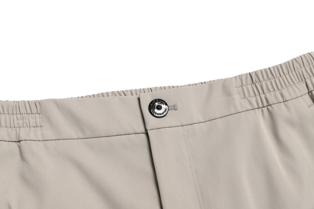 MEN'S SHORTS WITH POCKET- OAK BEIGE