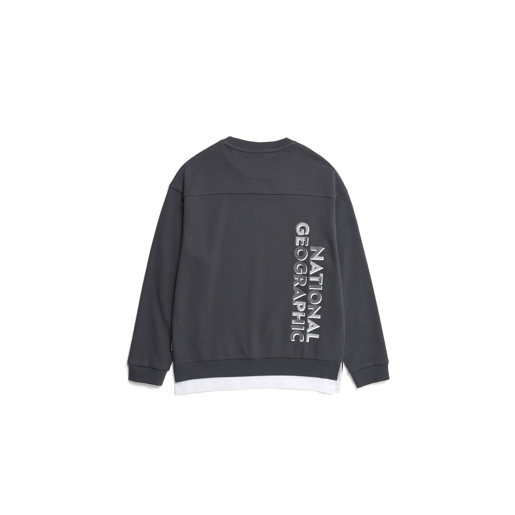 Kids Sweatshirt And Jogger Set- C Grey