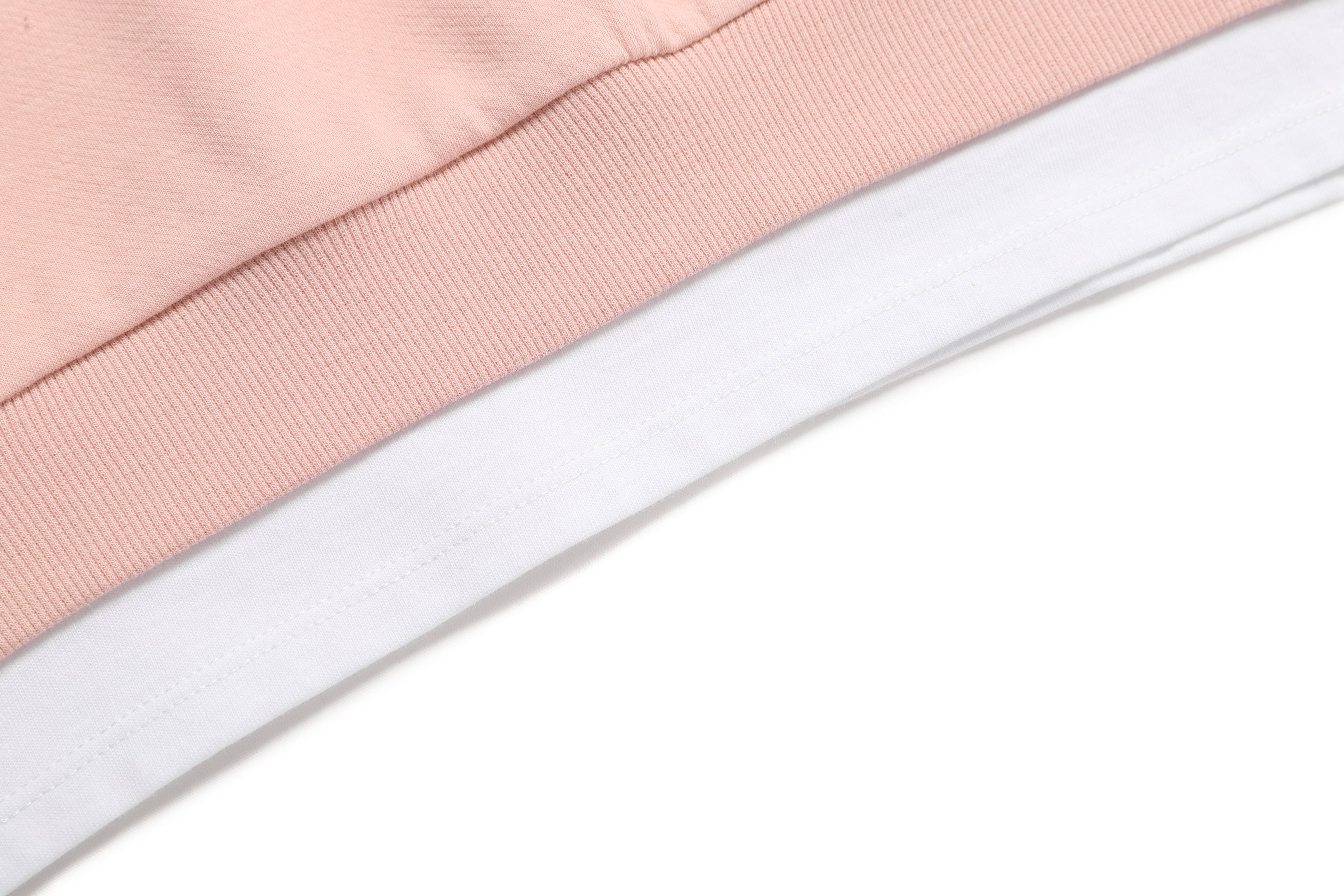 Kids Sweatshirt And Joggers Set- Peach