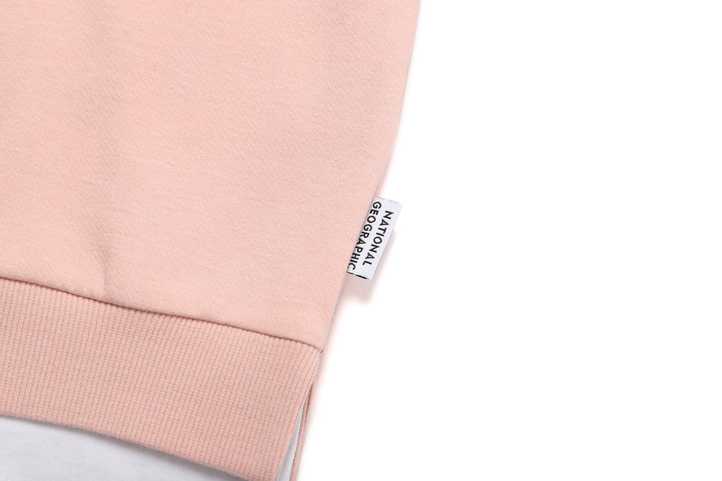 Kids Sweatshirt And Joggers Set- Peach