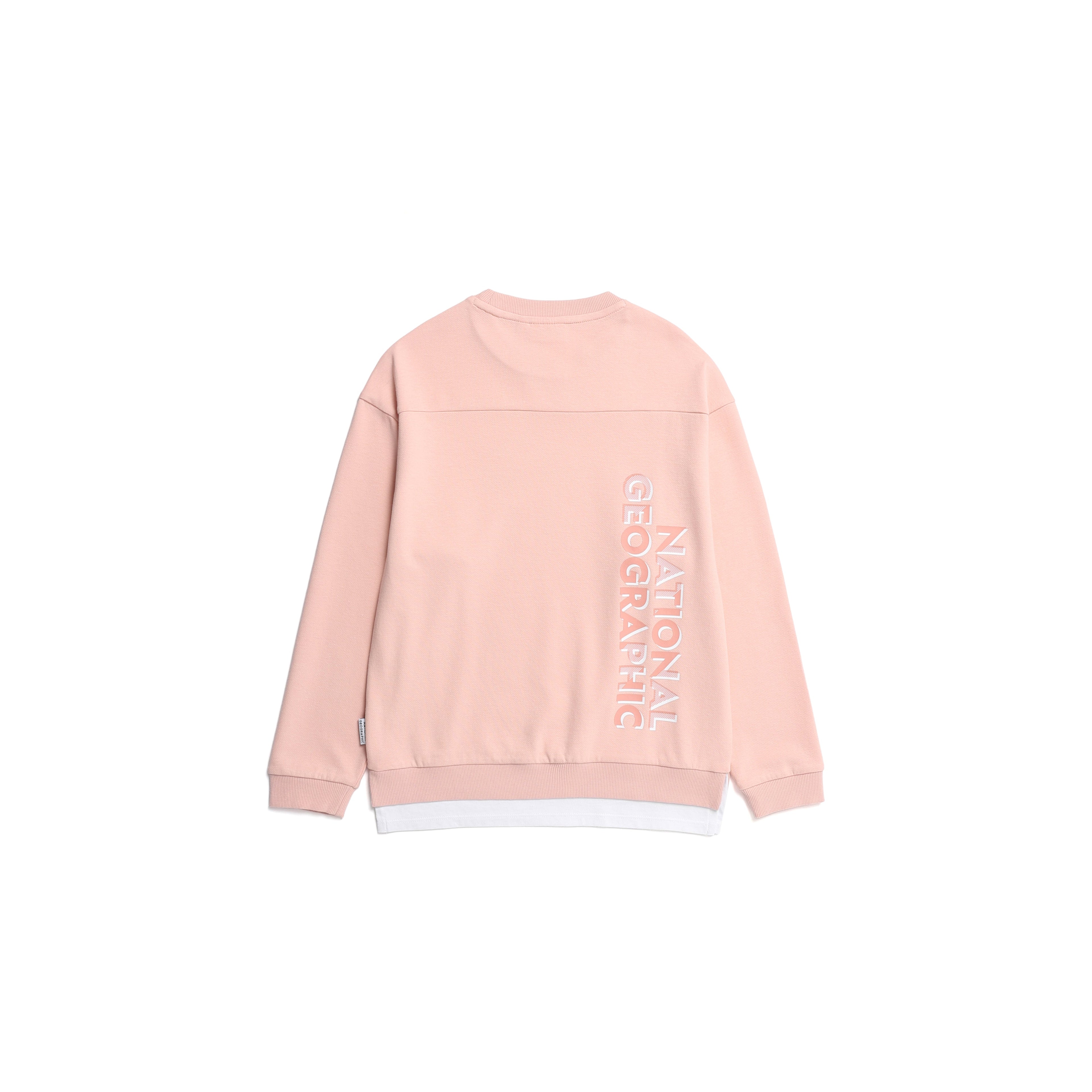 Kids Sweatshirt And Joggers Set- Peach