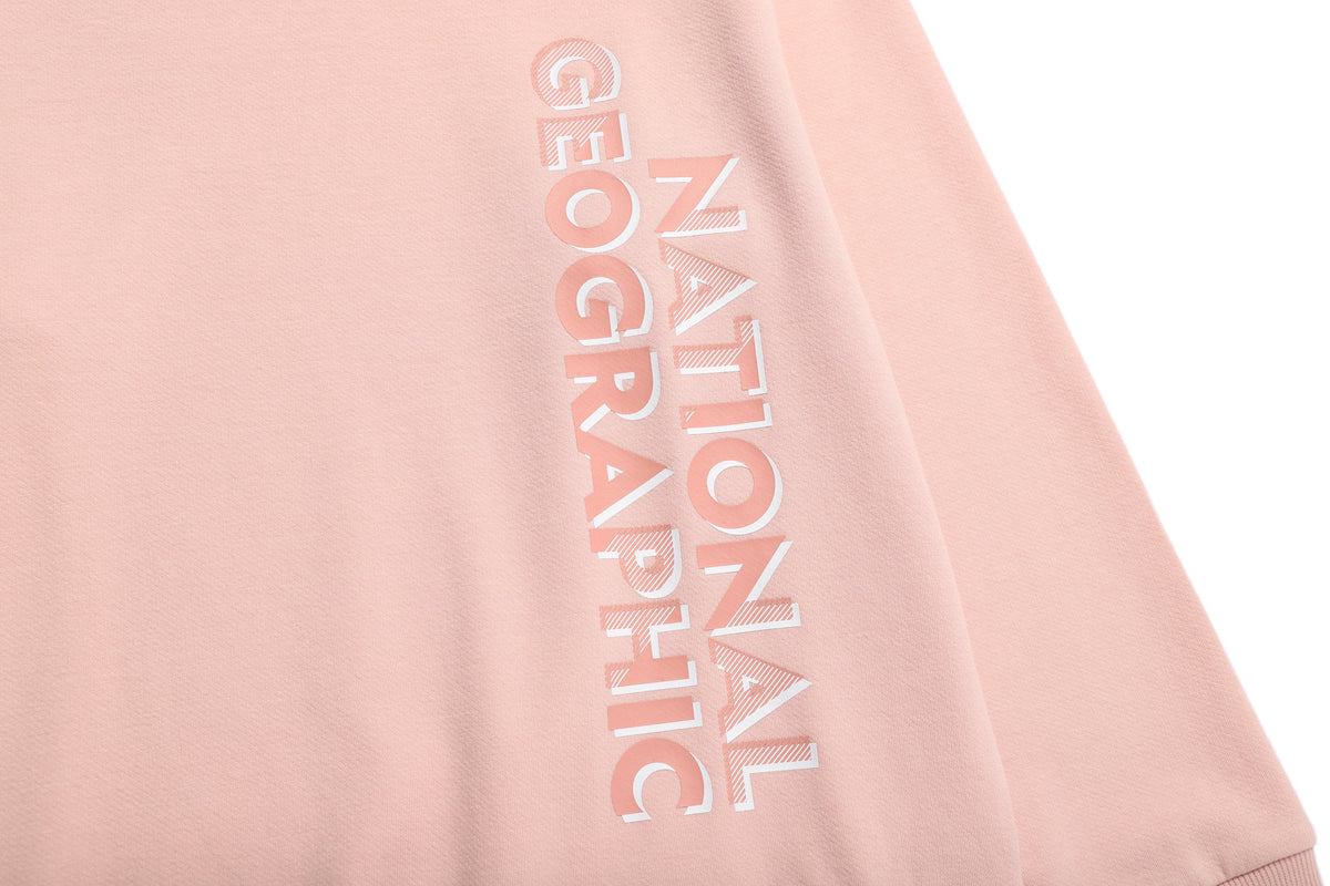Kids Sweatshirt And Joggers Set- Peach