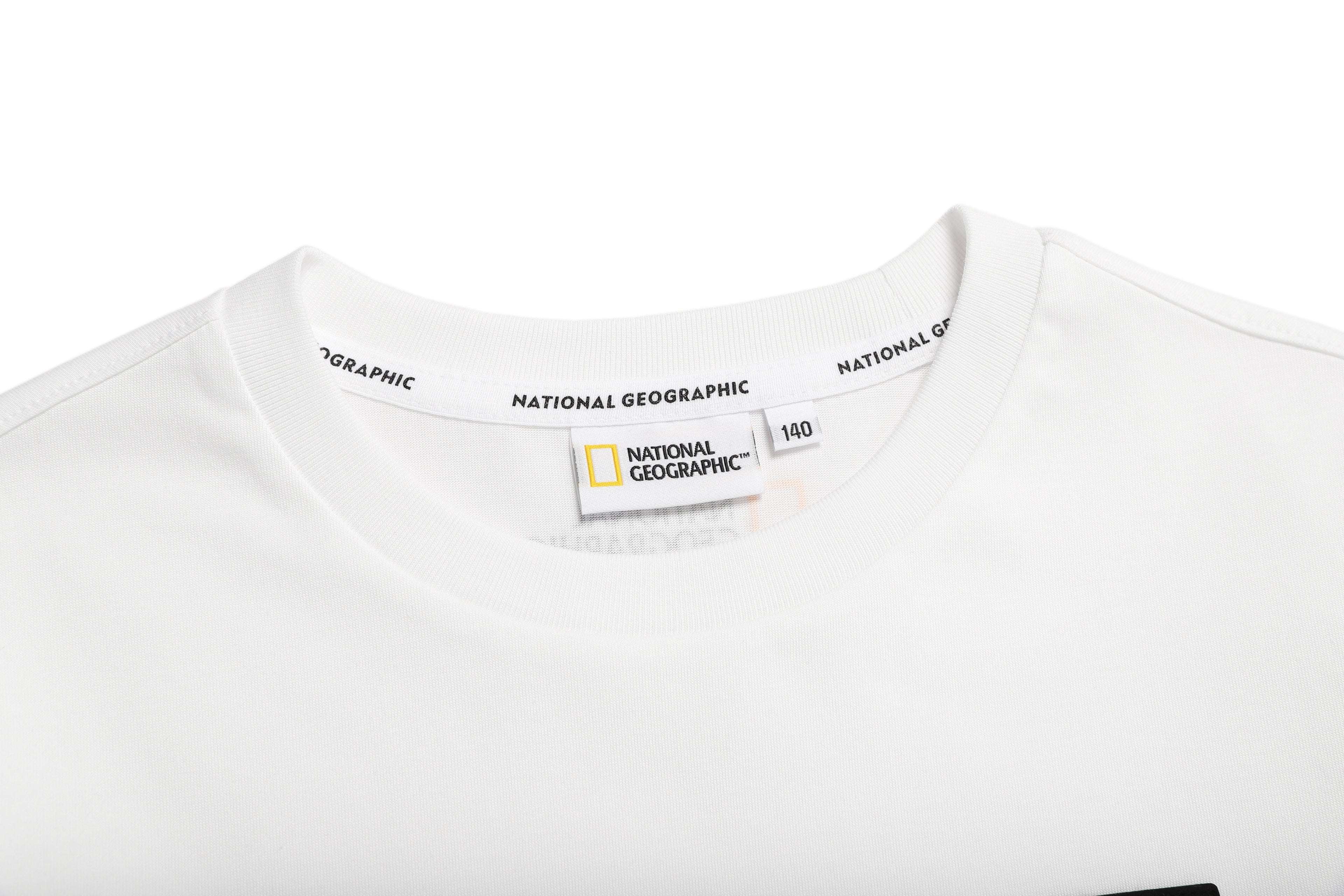 Kids Neody Small Logo Long Sleeve Shirt- White