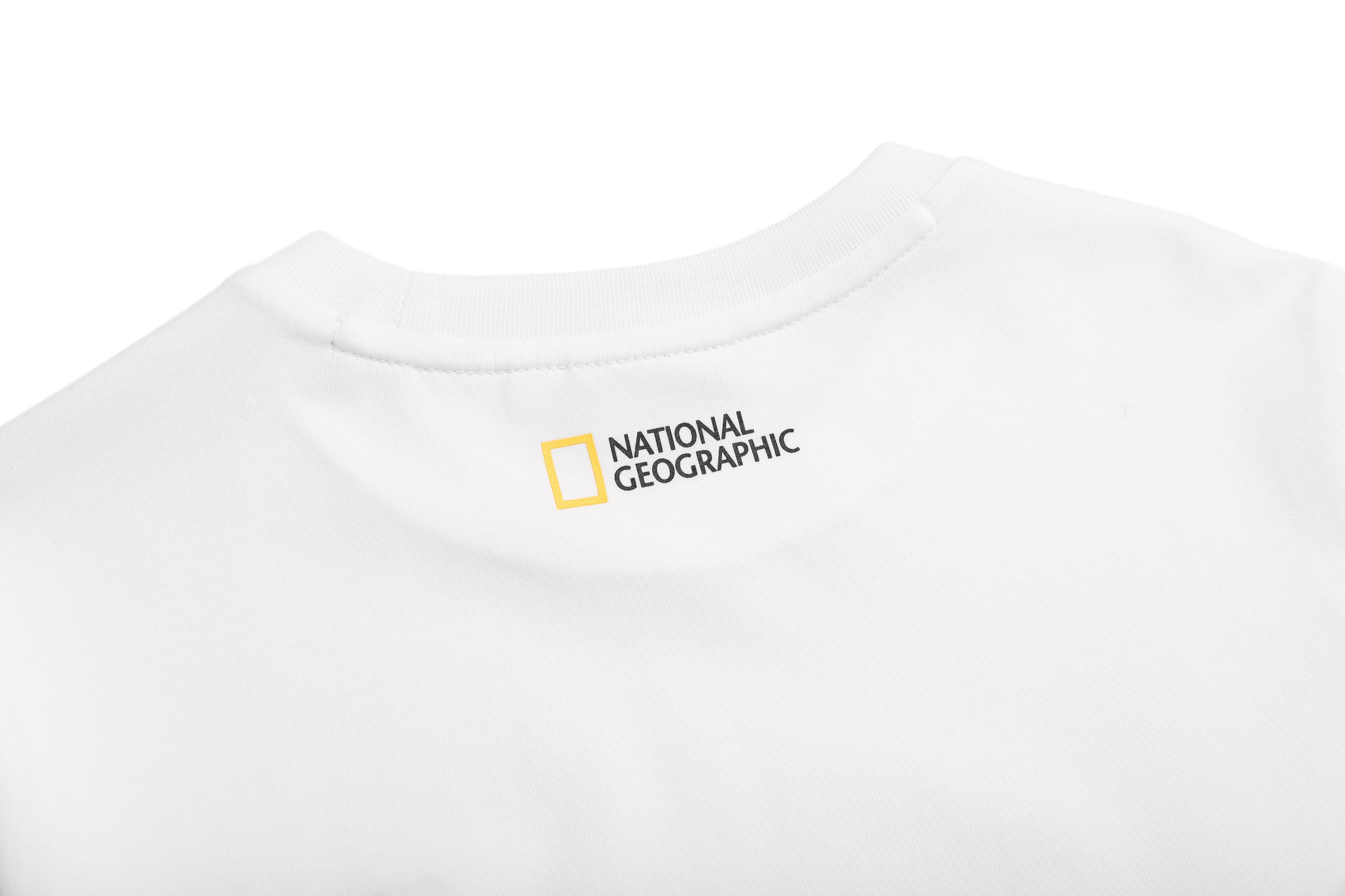 Kids Neody Small Logo Long Sleeve Shirt- White