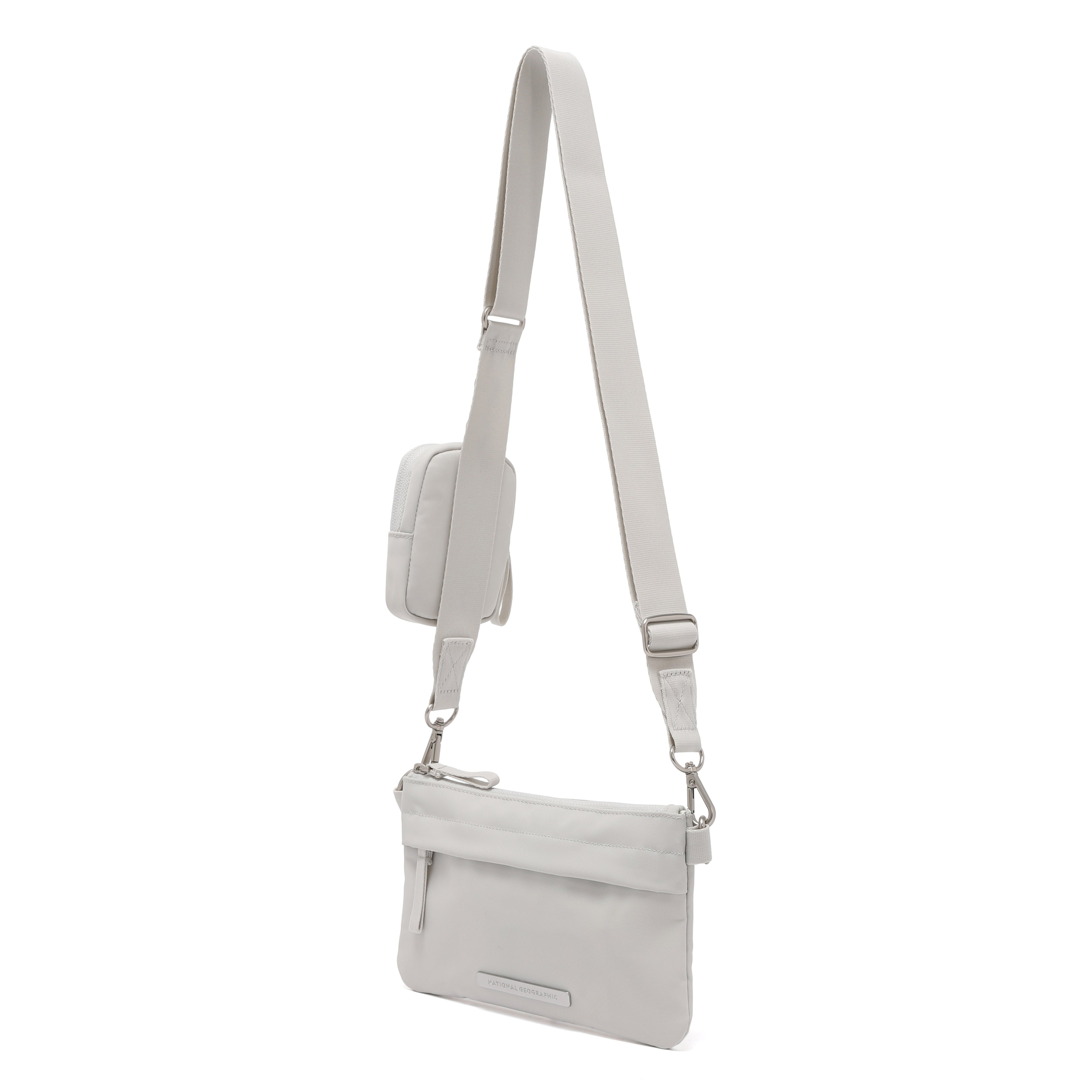 Women's Urban Travel Dual Cross Bag- L/Beige