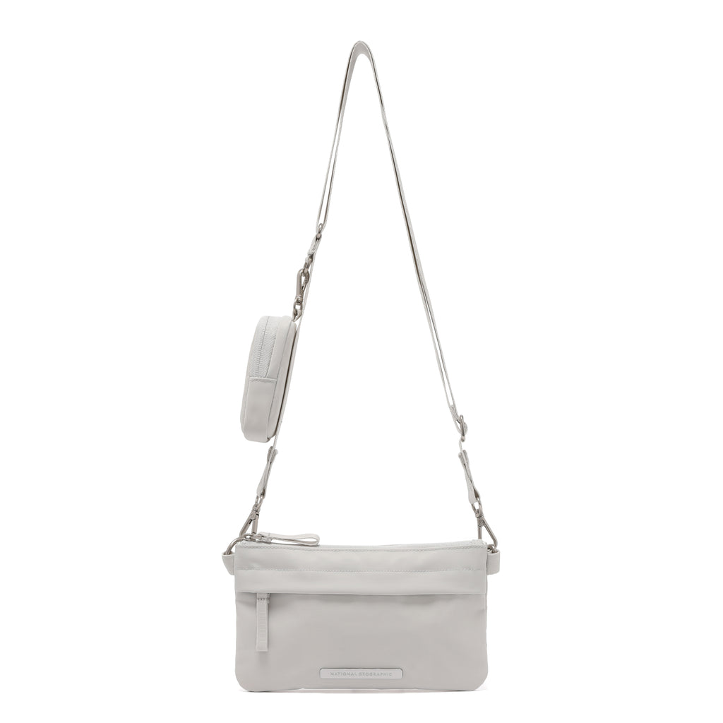 Women's Urban Travel Dual Cross Bag- L/Beige