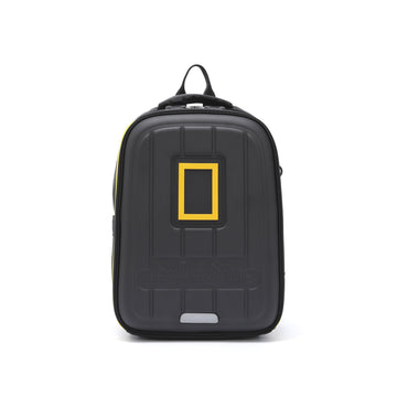 KIDS HARDSHELL BACKPACK W/ LOGO- BLACK