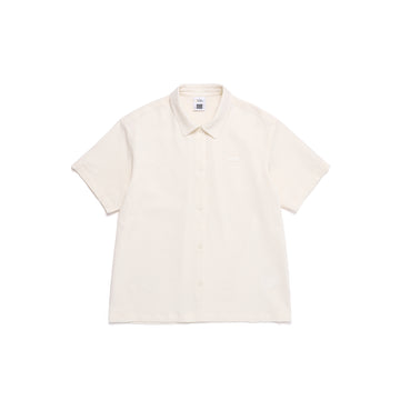 WOMEN'S SEERSUCKER OVER-FIT COVER UP SHIRT- BIRCH