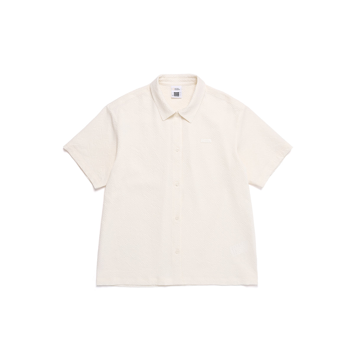 Women'S Seersucker Over-Fit Cover Up Shirt- Birch