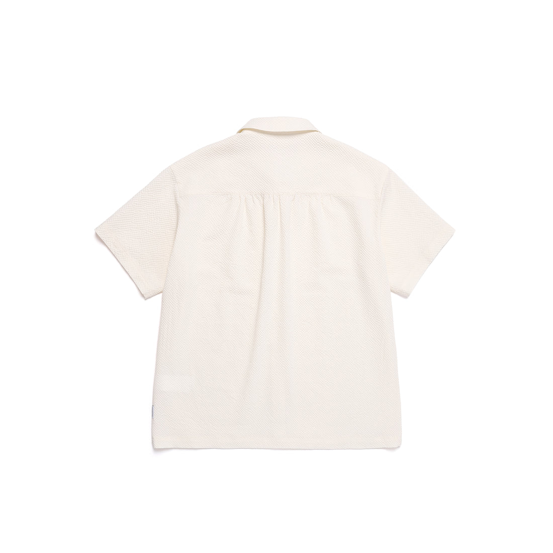 WOMEN'S SEERSUCKER OVER-FIT COVER UP SHIRT- BIRCH