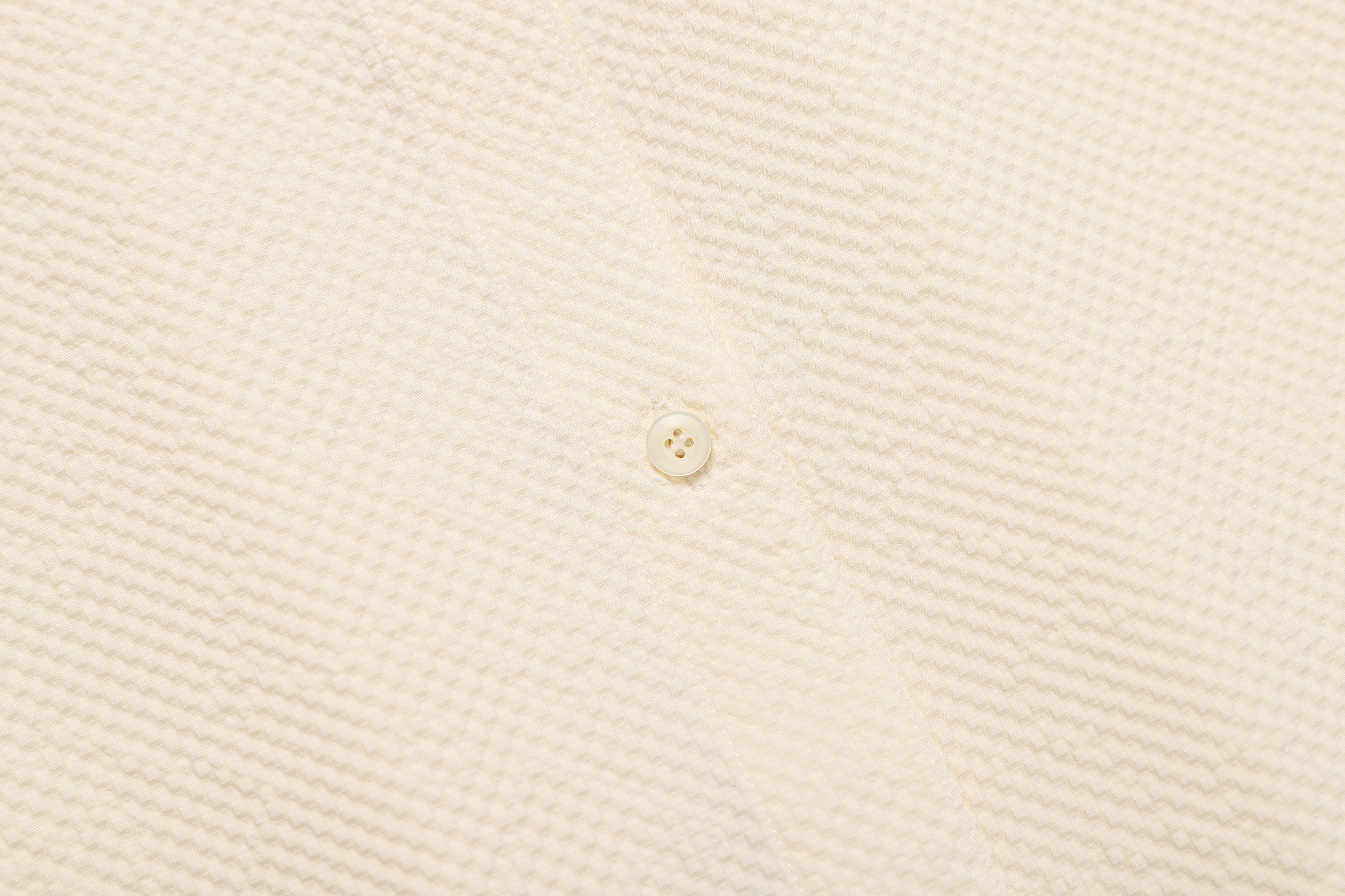 Women'S Seersucker Over-Fit Cover Up Shirt- Butter