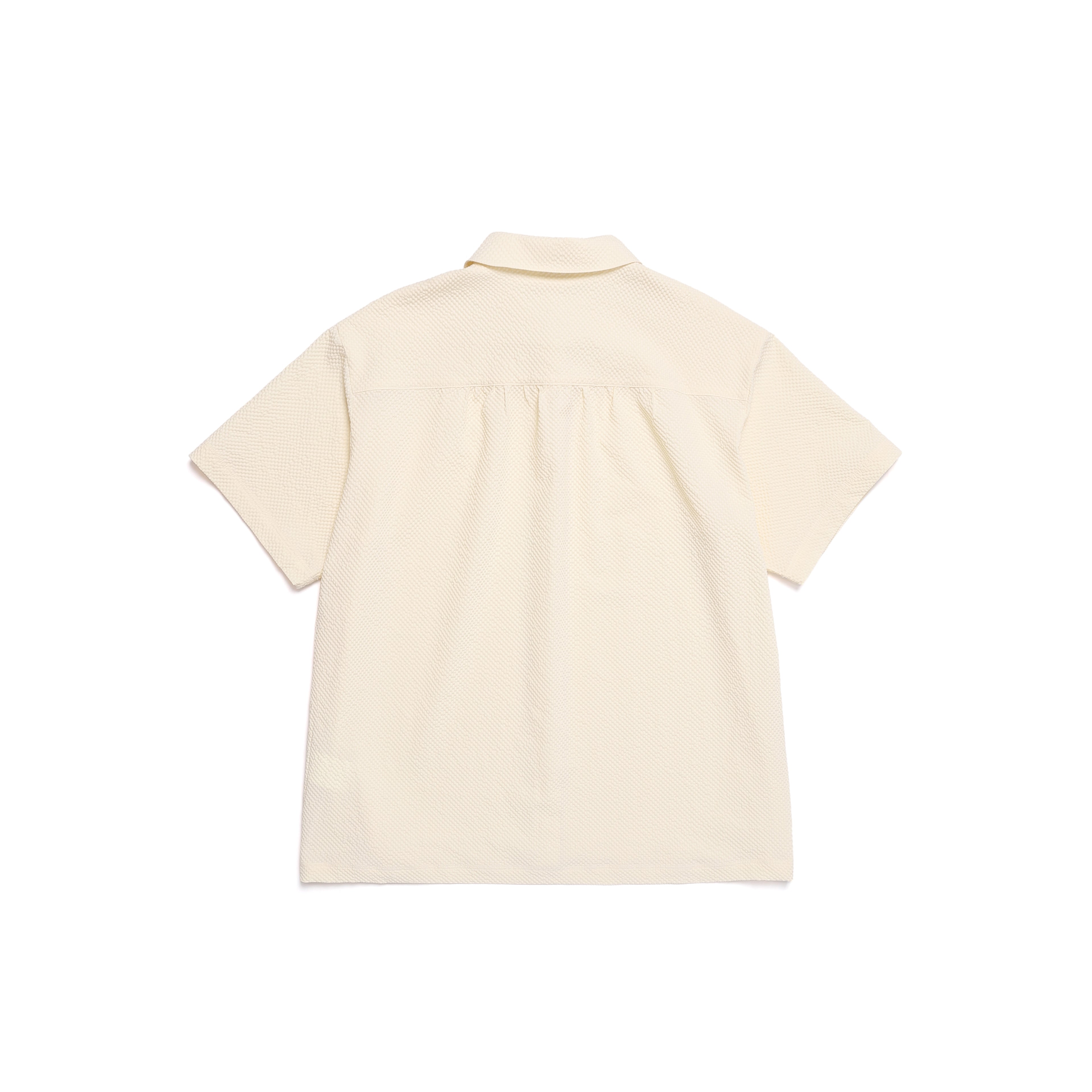 Women'S Seersucker Over-Fit Cover Up Shirt- Butter