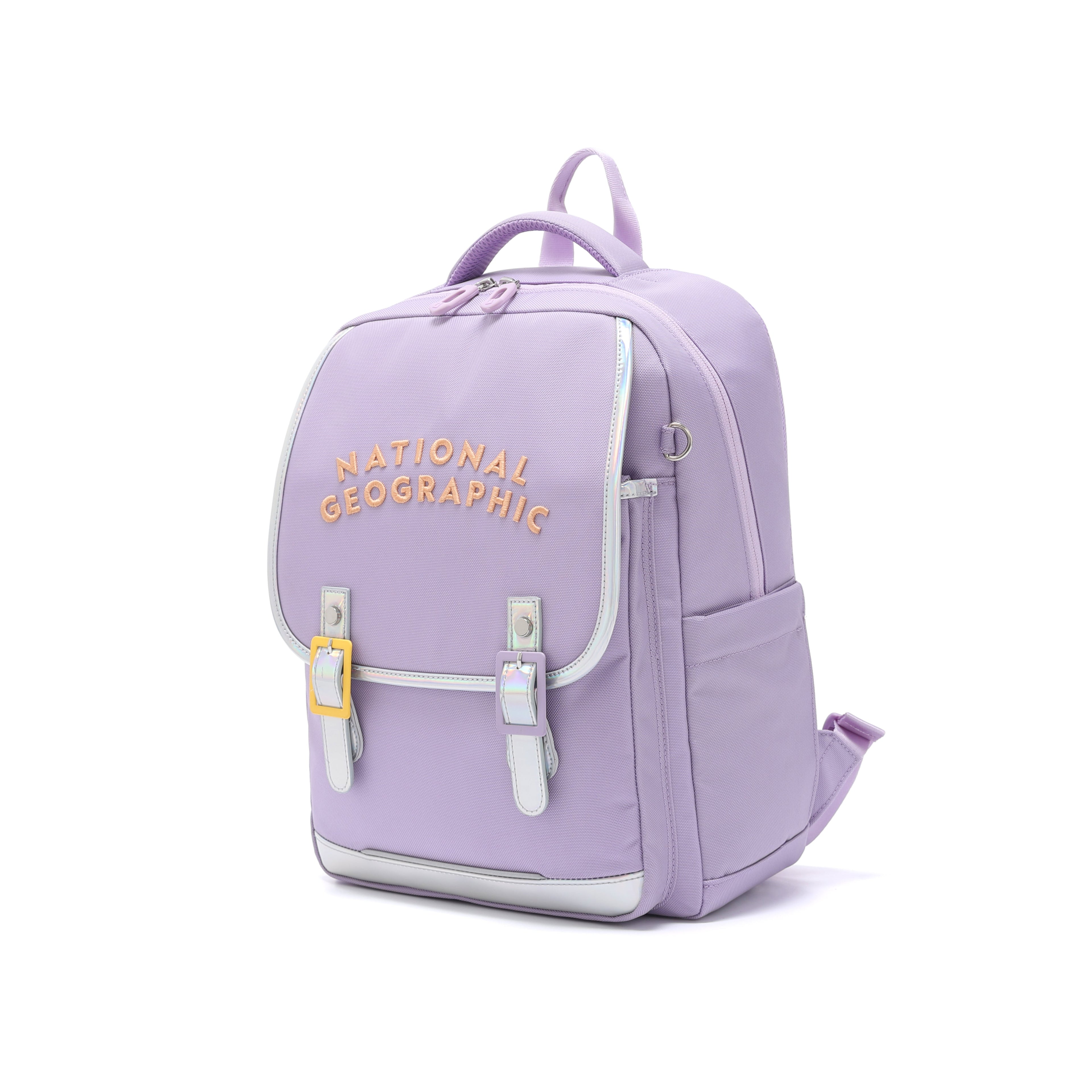 Kids Bagpack W/ Front Buckle And Logo