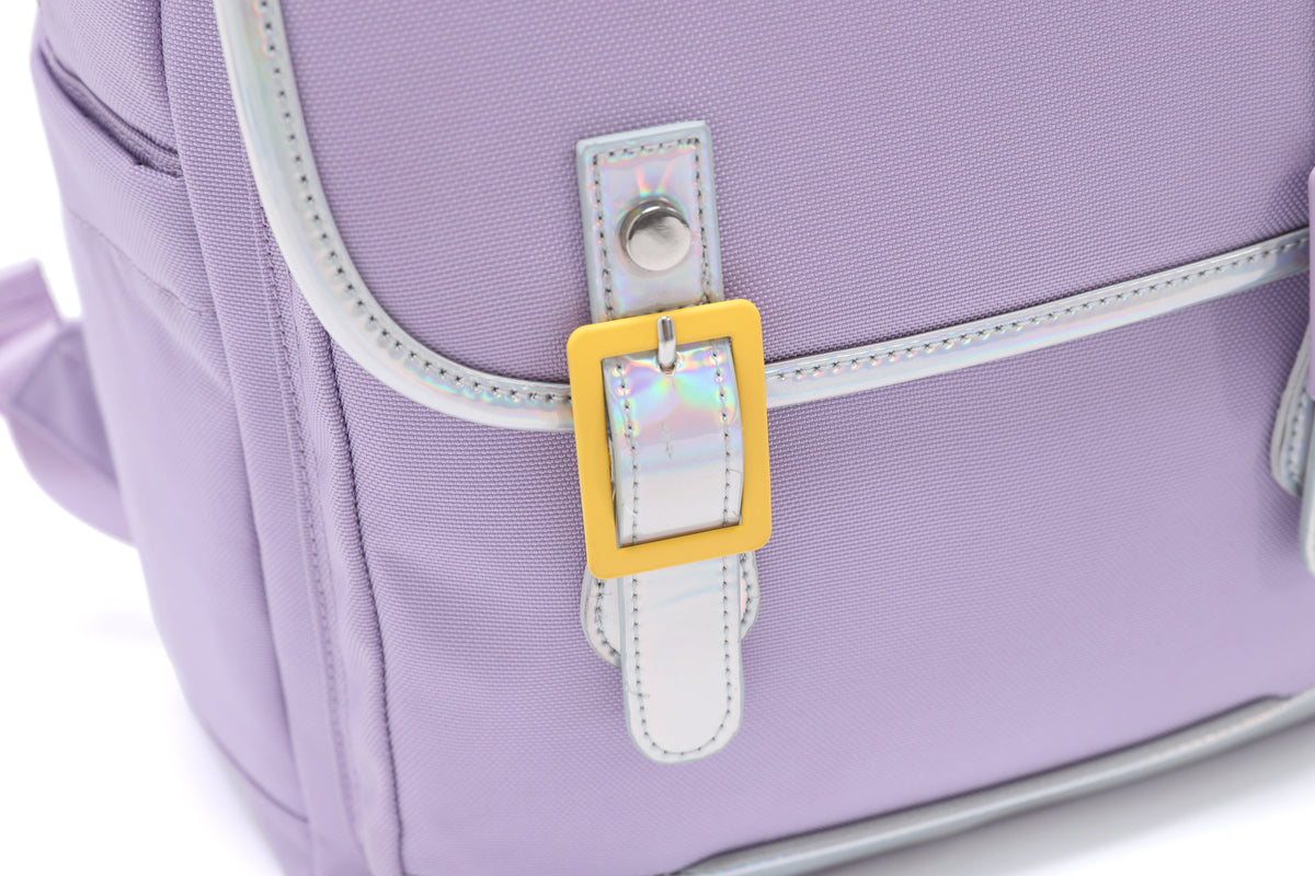 Kids Bagpack W/ Front Buckle And Logo