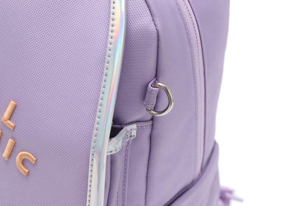 Kids Bagpack W/ Front Buckle And Logo
