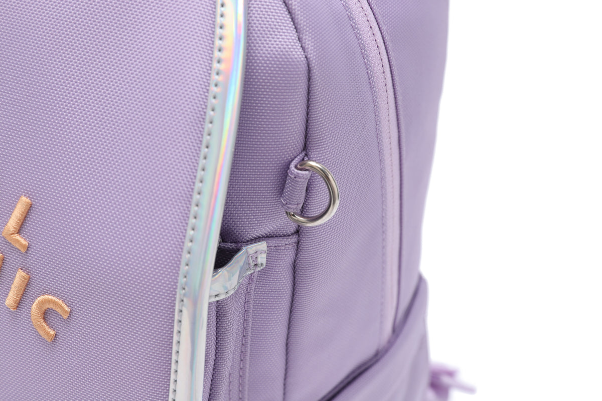 Kids Bagpack W/ Front Buckle And Logo