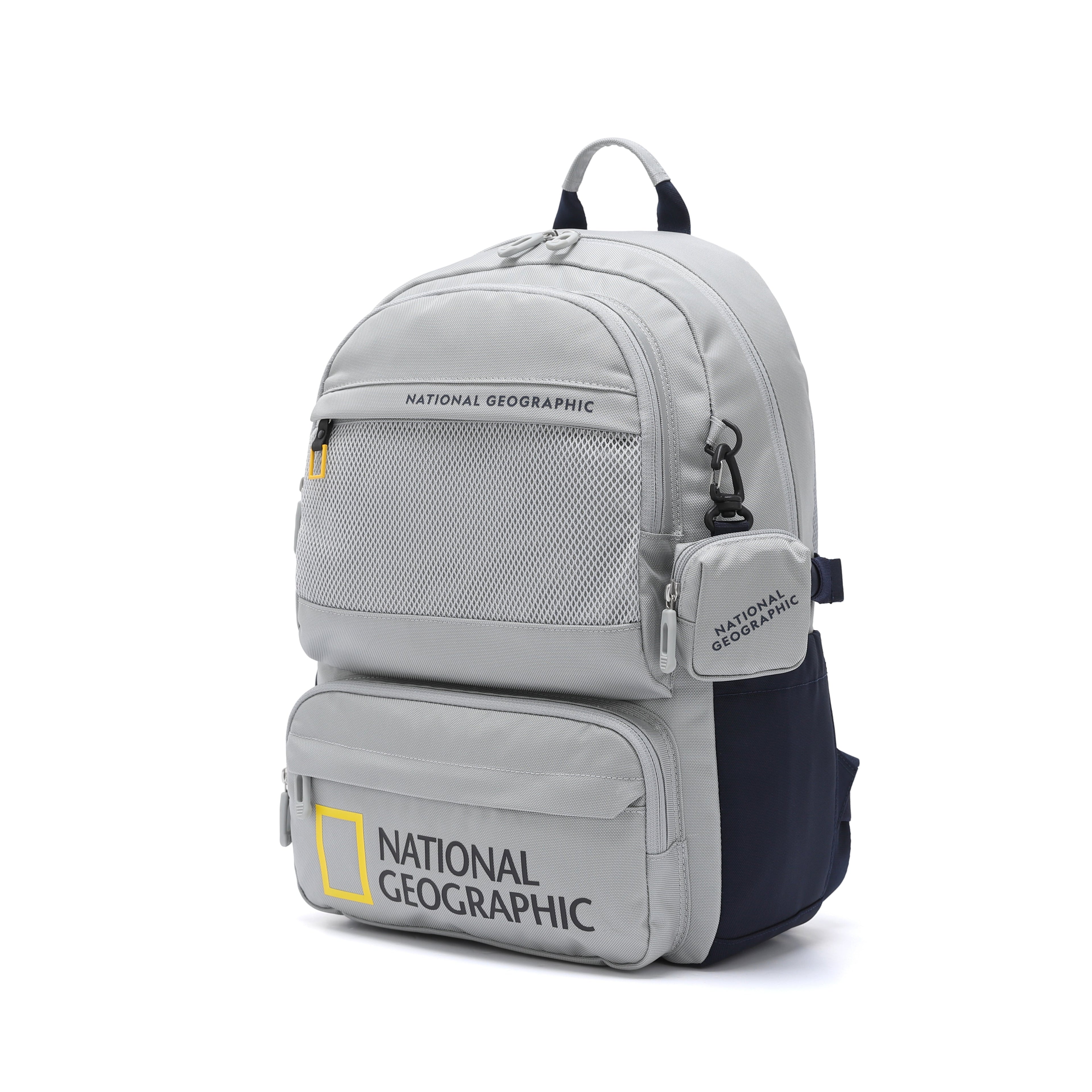Kids Optimus Backpack W Logo- Lgrey