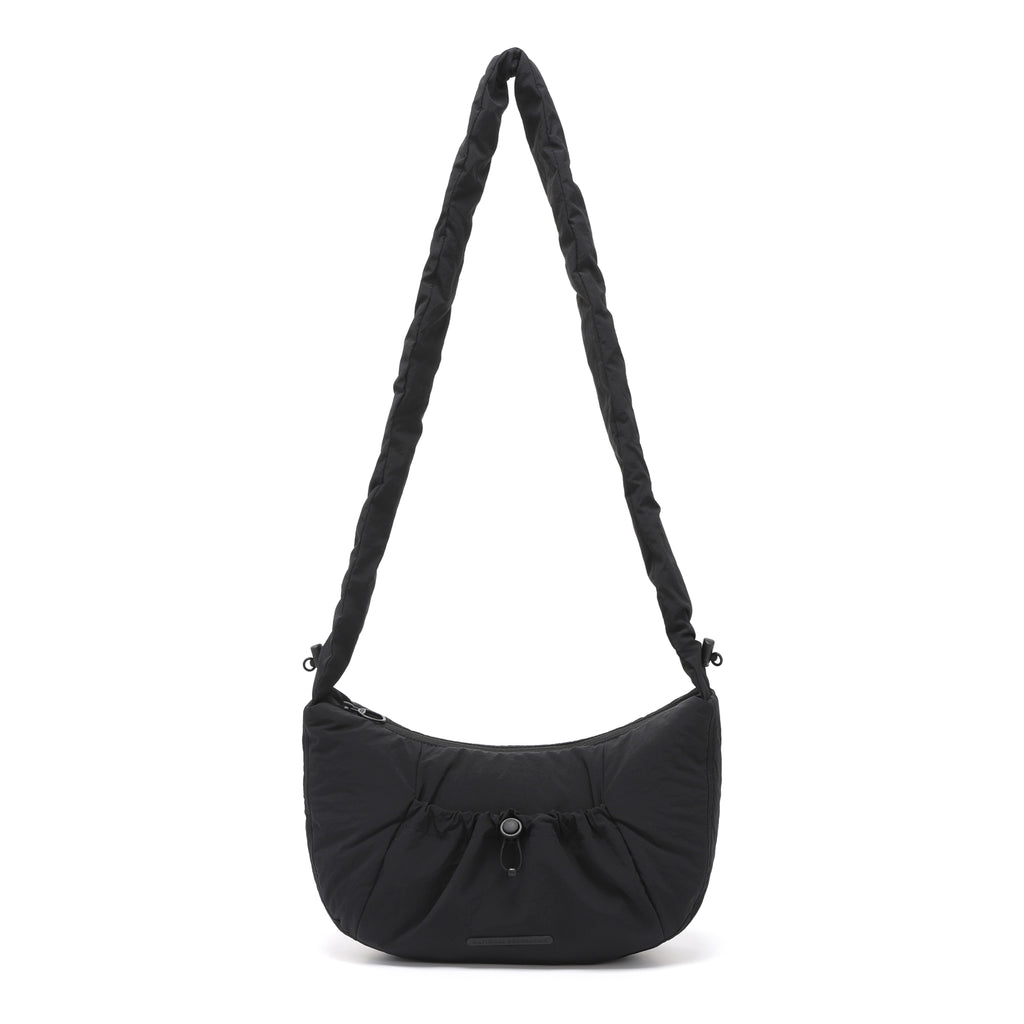 Women'S Padded String Bag- Black