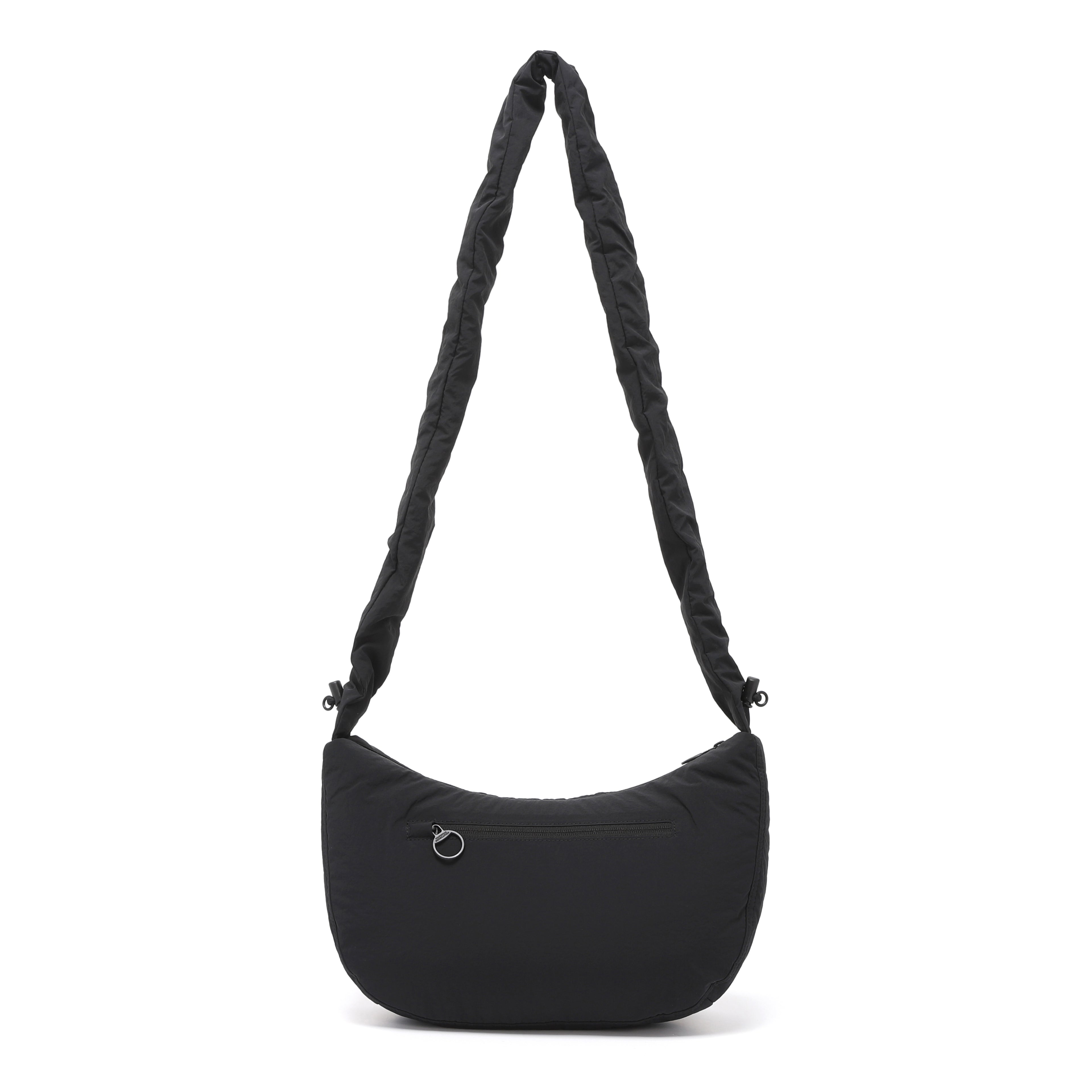 Women'S Padded String Bag- Black