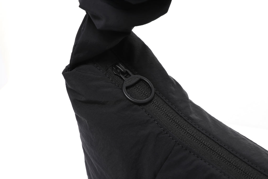 Women'S Padded String Bag- Black