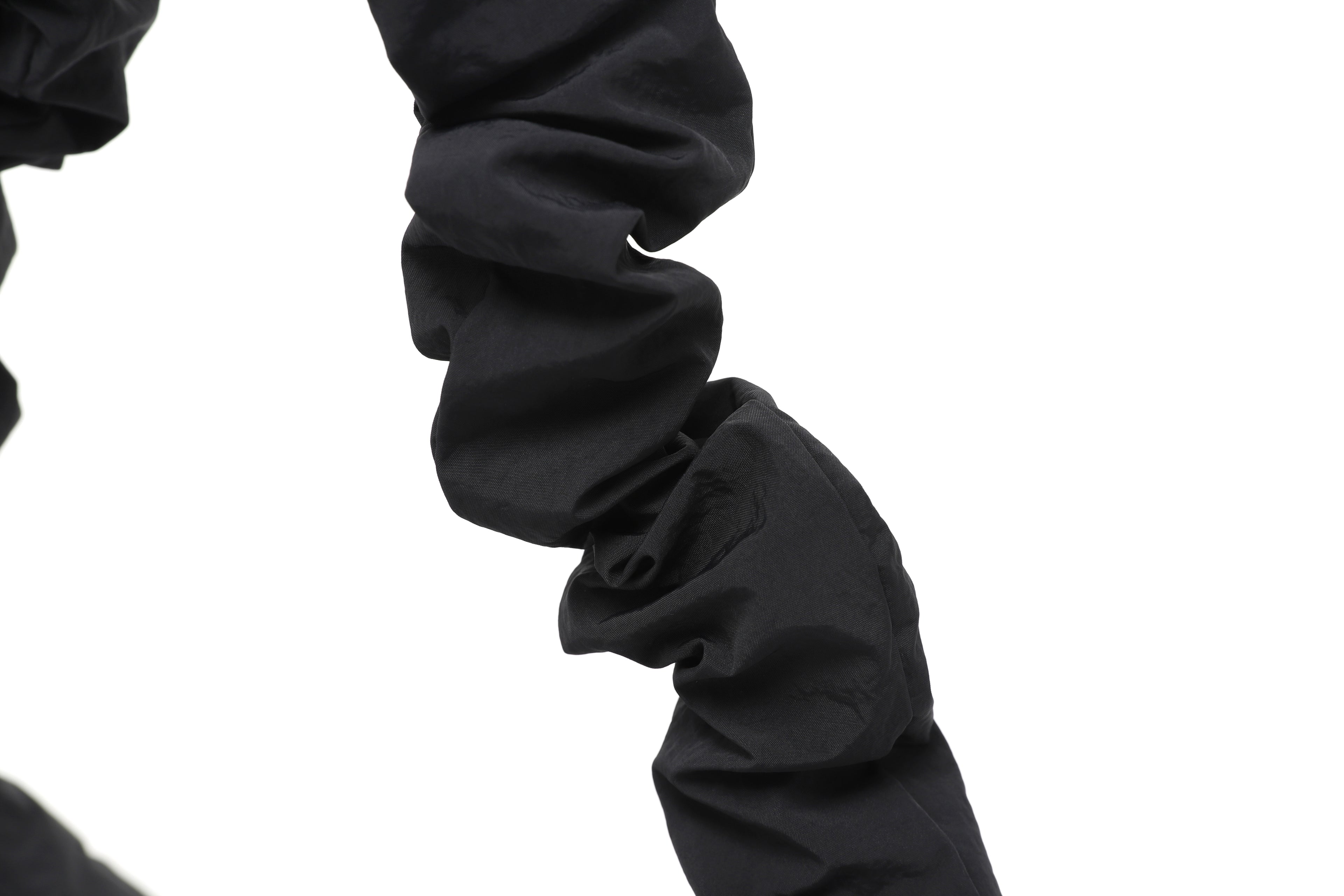 Women'S Padded String Bag- Black