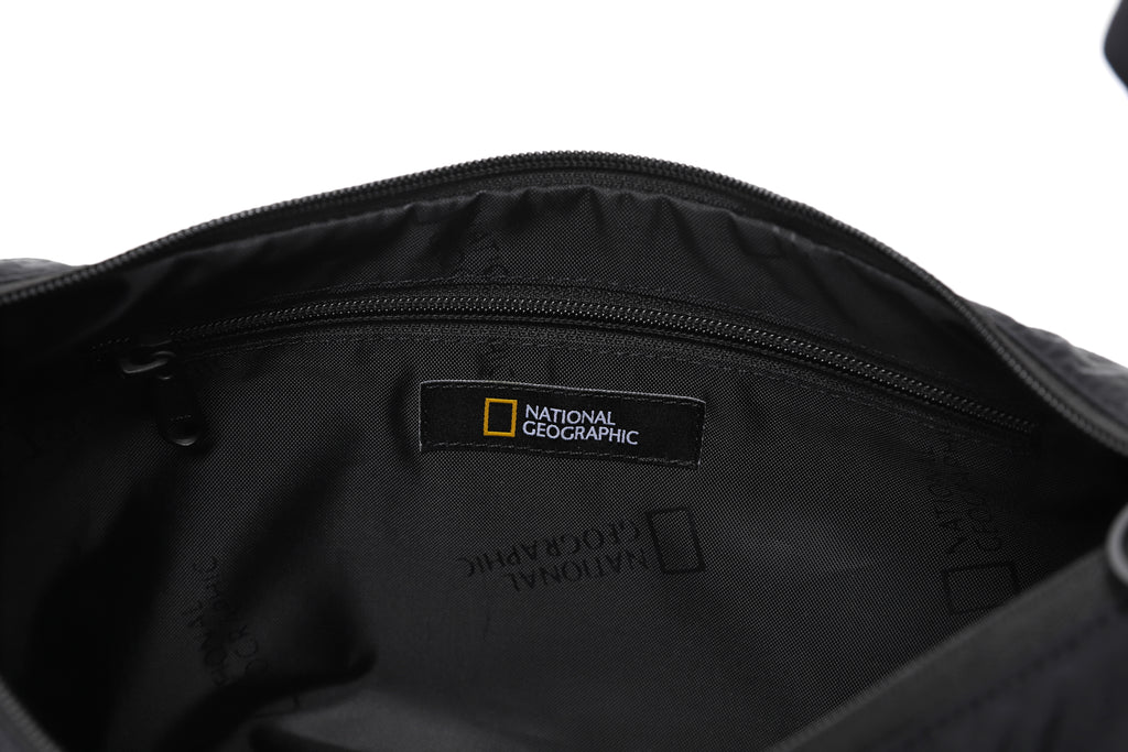 Women'S Padded String Bag- Black