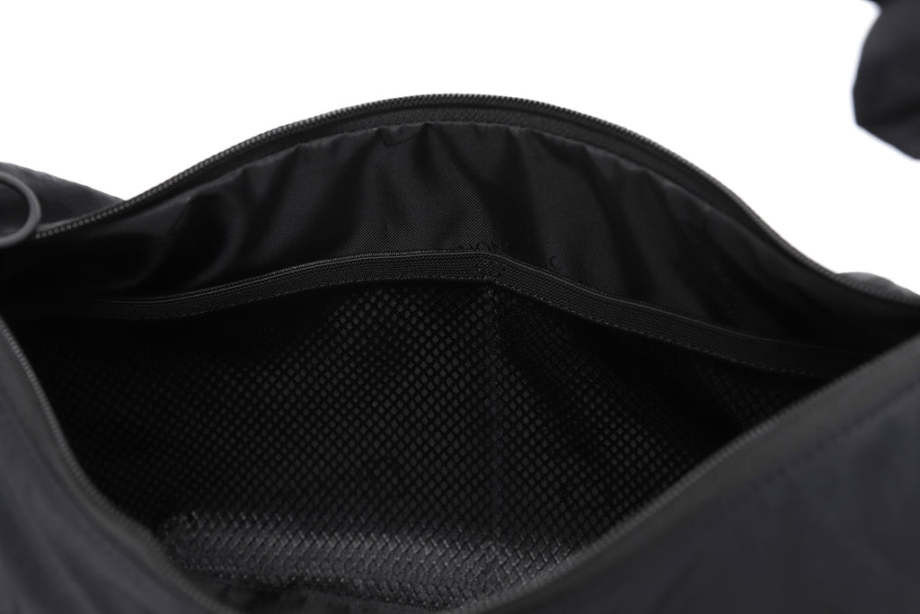 Women'S Padded String Bag- Black
