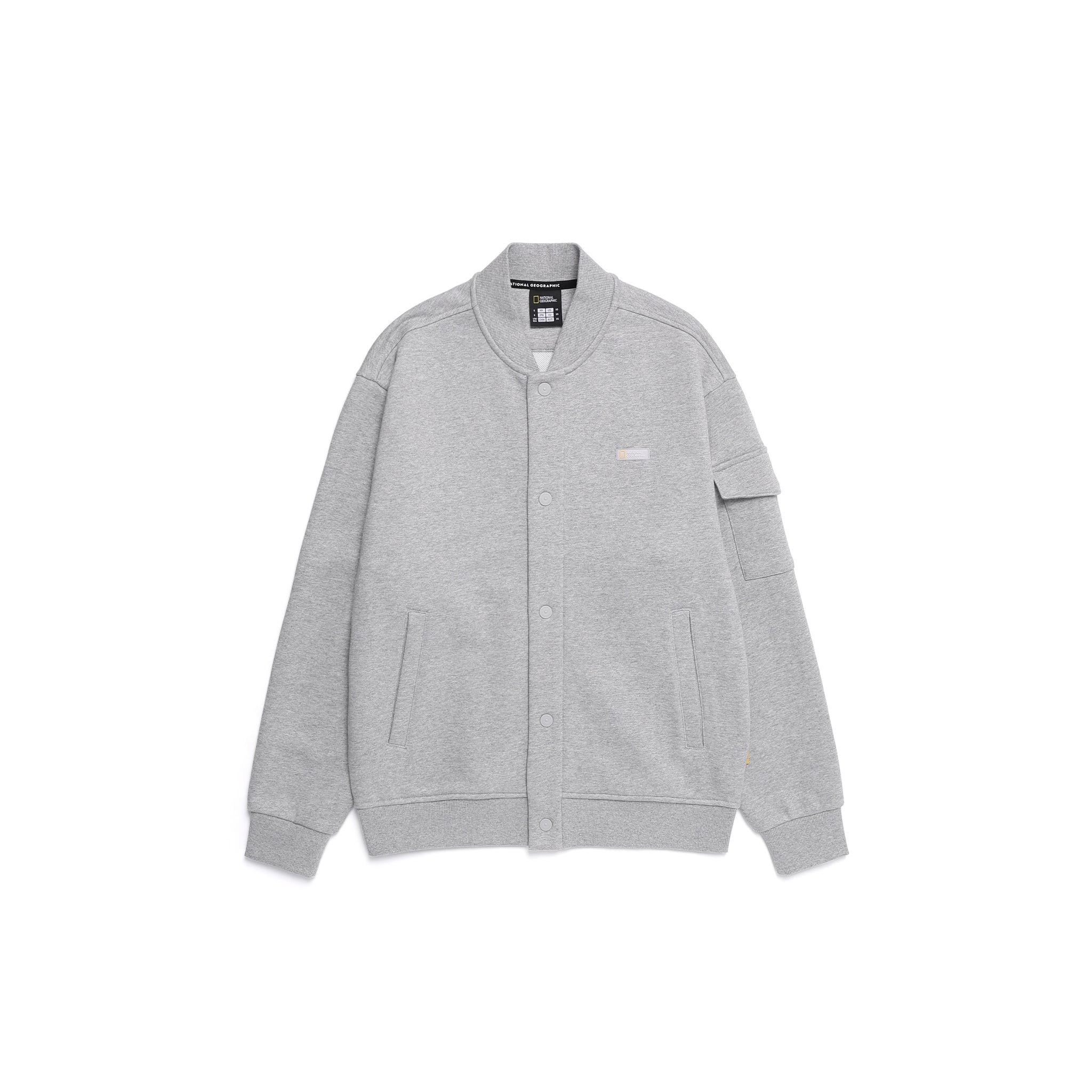 UNISEX MARGAY STADIUM JUMPER- M/GREY