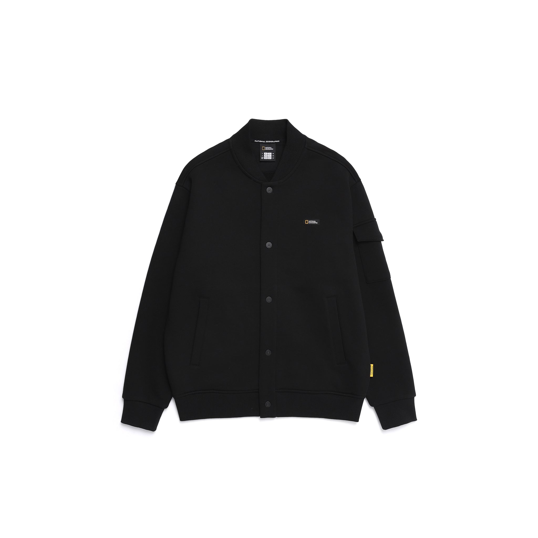 UNISEX MARGAY STADIUM JUMPER- CARBON BLACK