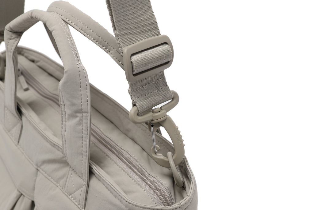 Unisex Light Wide Tote Bag- Beige