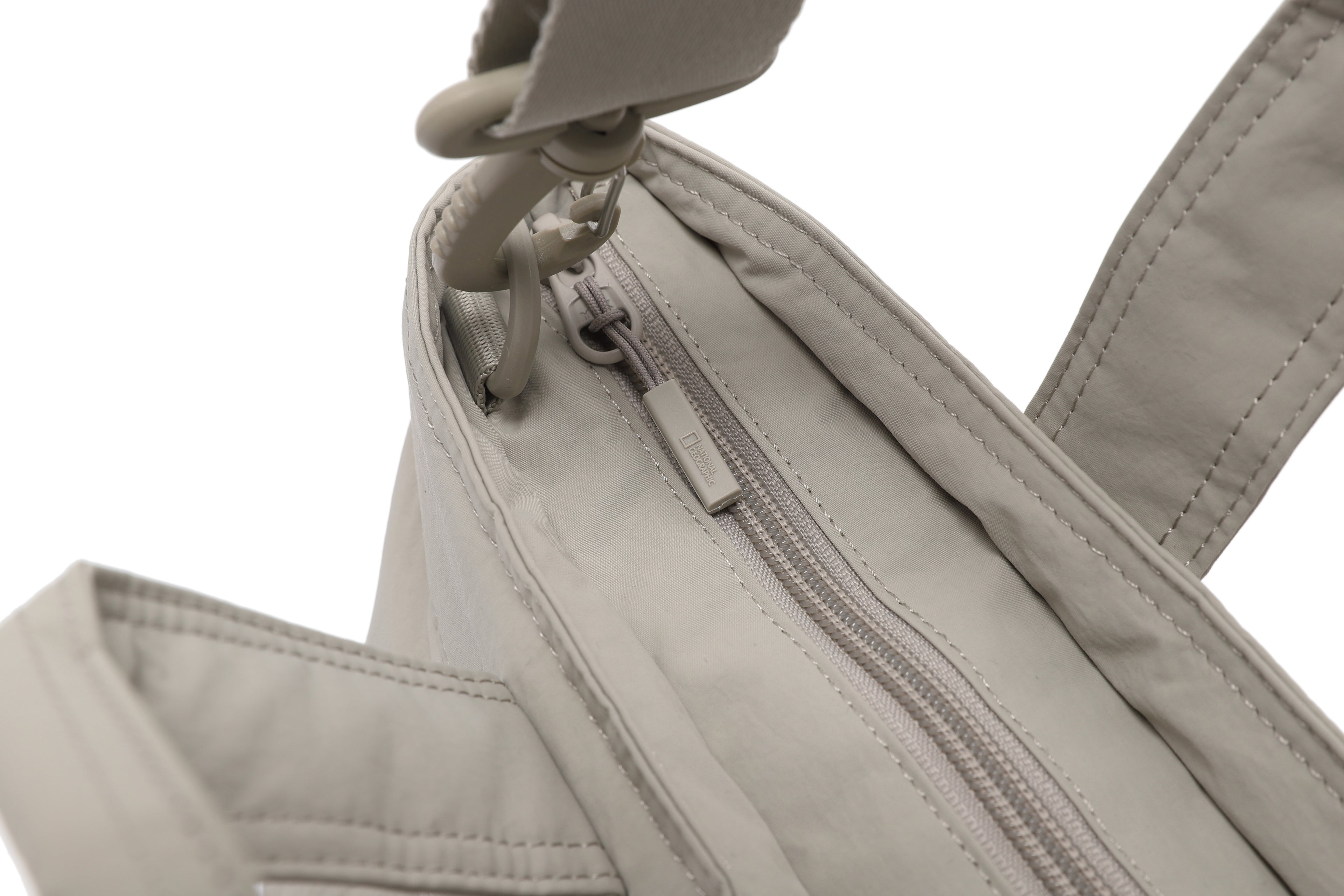 Unisex Light Wide Tote Bag- Beige