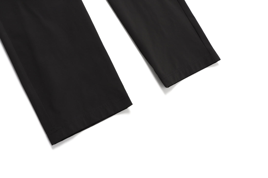 MEN'S PANTS WITH LOGO- CARBON BLACK