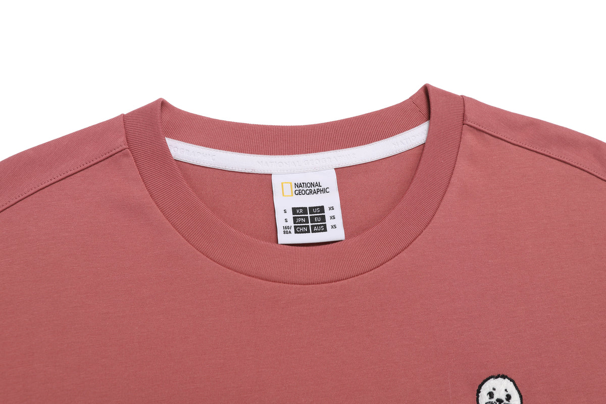 Women's Natgeo "Harp Seals" Graphic Semi-Oversized T-shirt