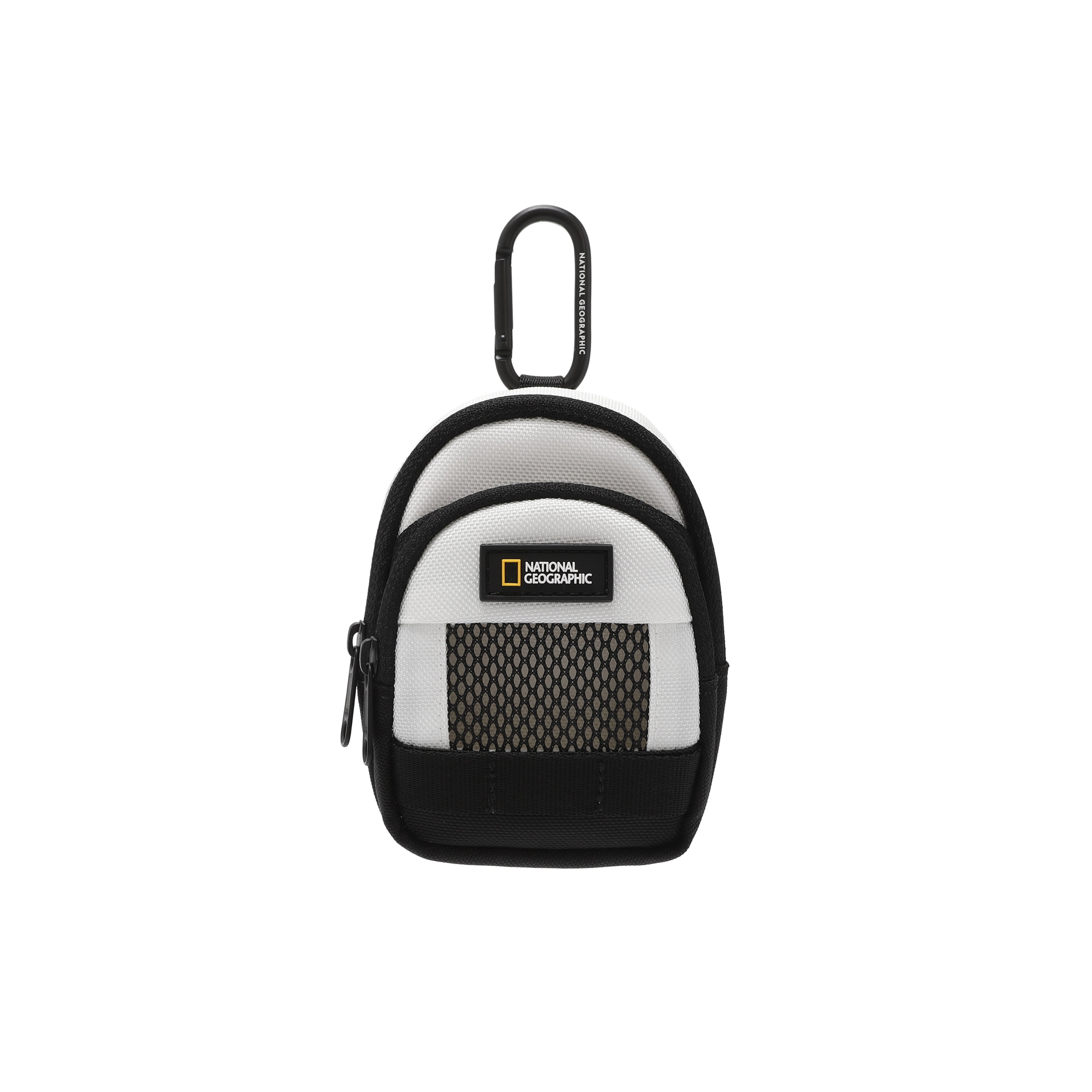 Mesh Backpack Pouch- White