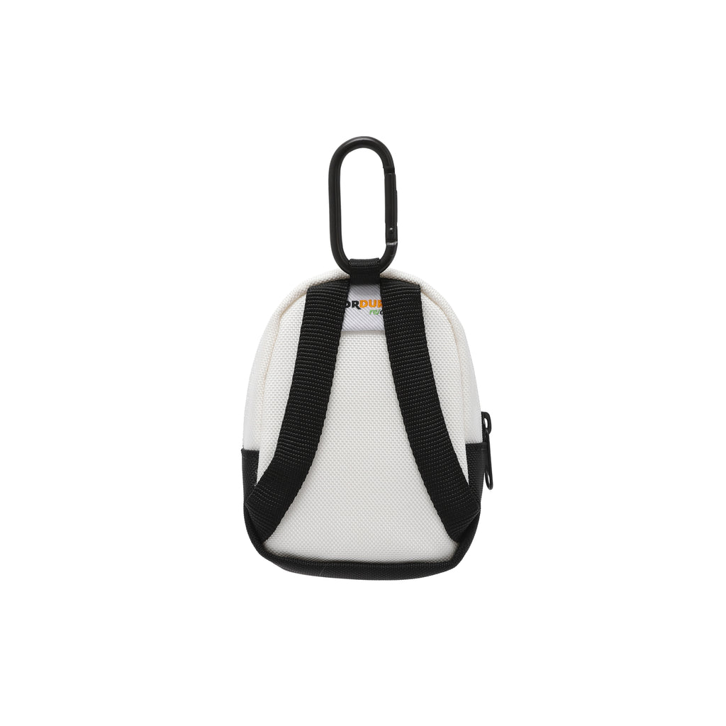 Mesh Backpack Pouch- White