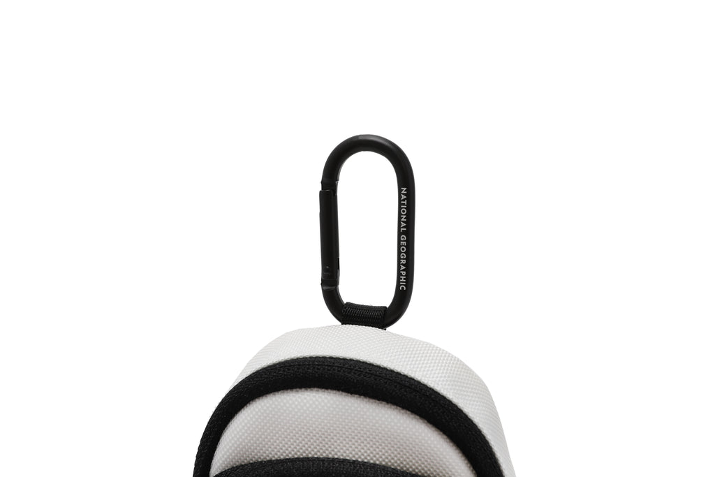 Mesh Backpack Pouch- White