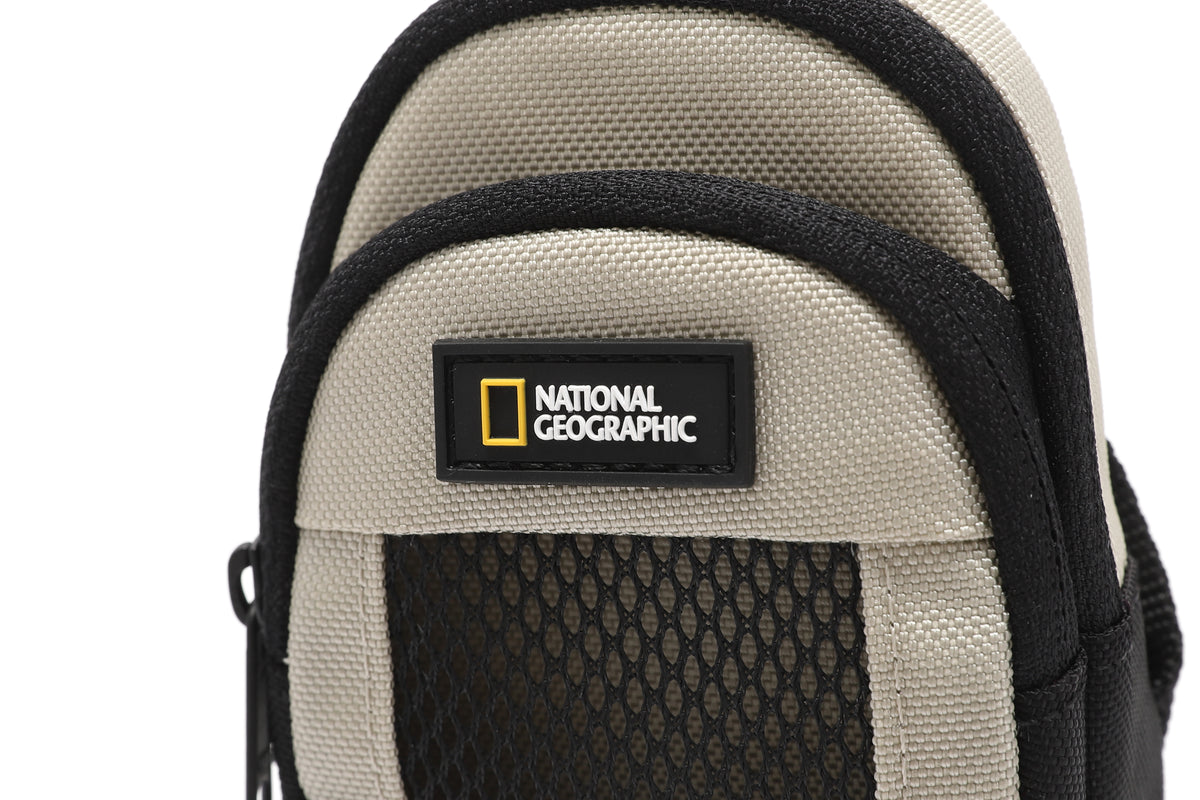 Mesh Backpack Pouch- Beige