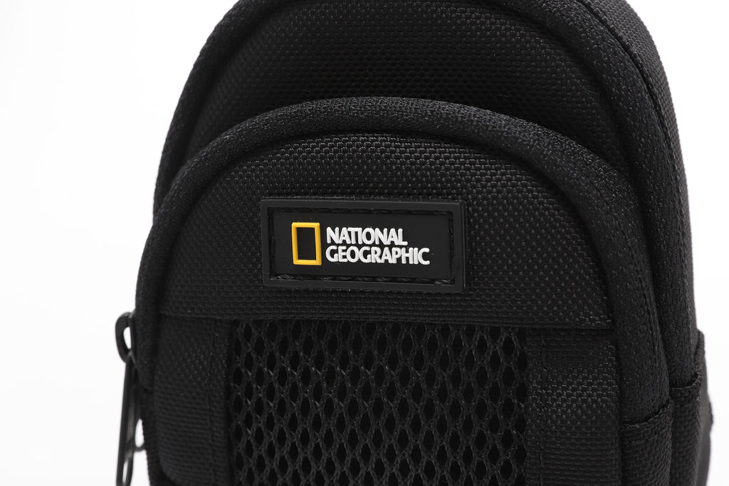 Mesh Backpack Pouch- Black