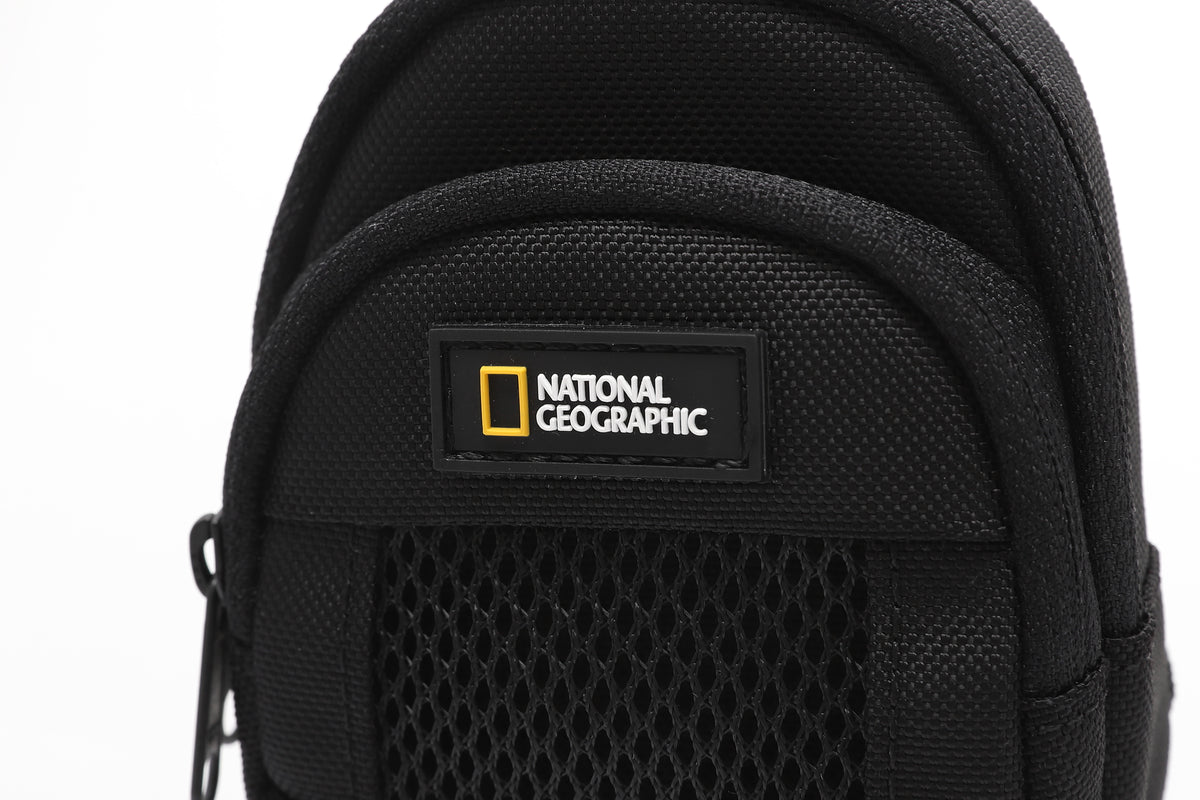 Mesh Backpack Pouch- Black
