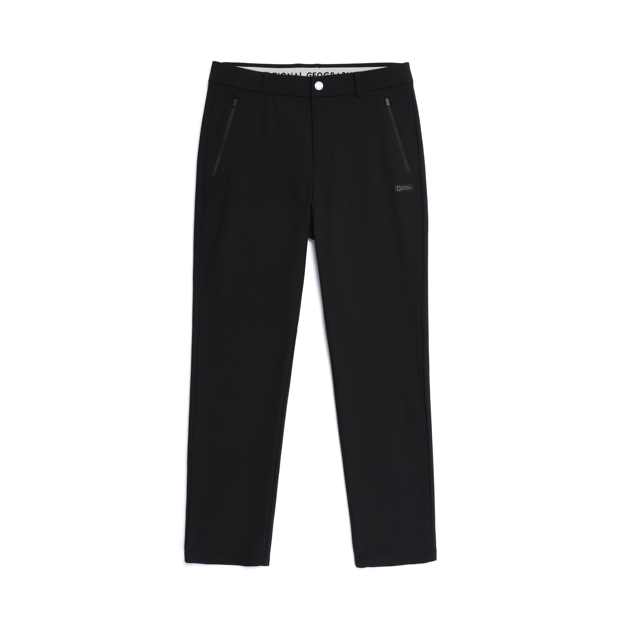 MEN'S HIGH STRETCH BRUSHED PANTS- BLACK