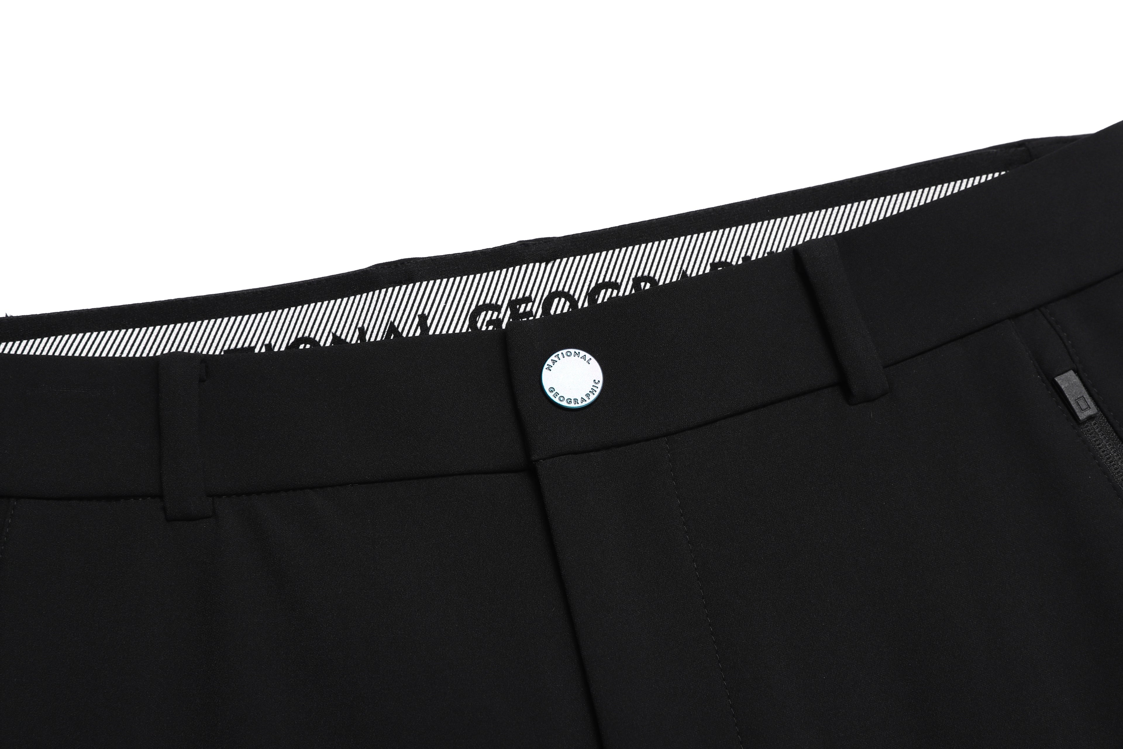 Men'S High Stretch Brushed Pants- Black