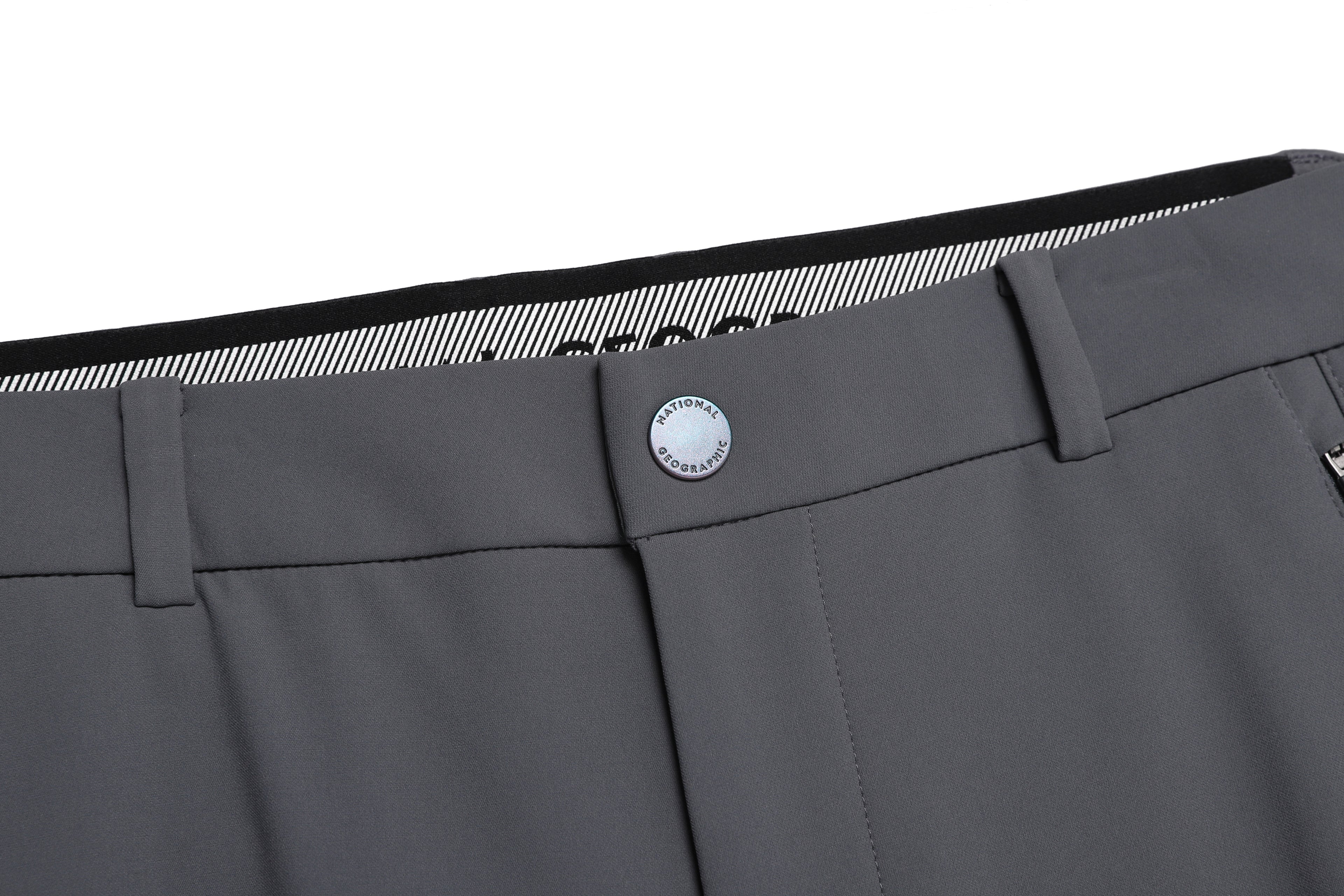 Men'S High Stretch Brushed Pants- Iron Grey