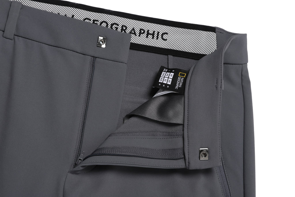Men'S High Stretch Brushed Pants- Iron Grey